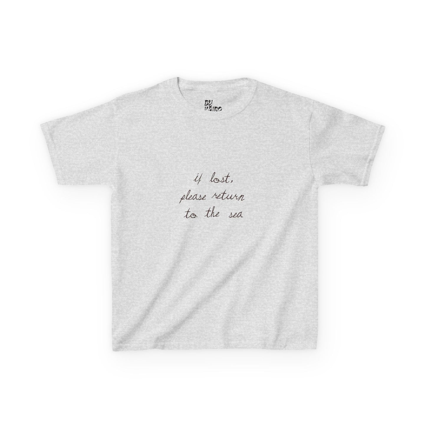 'If lost, please return to the sea’ Baby Tee
